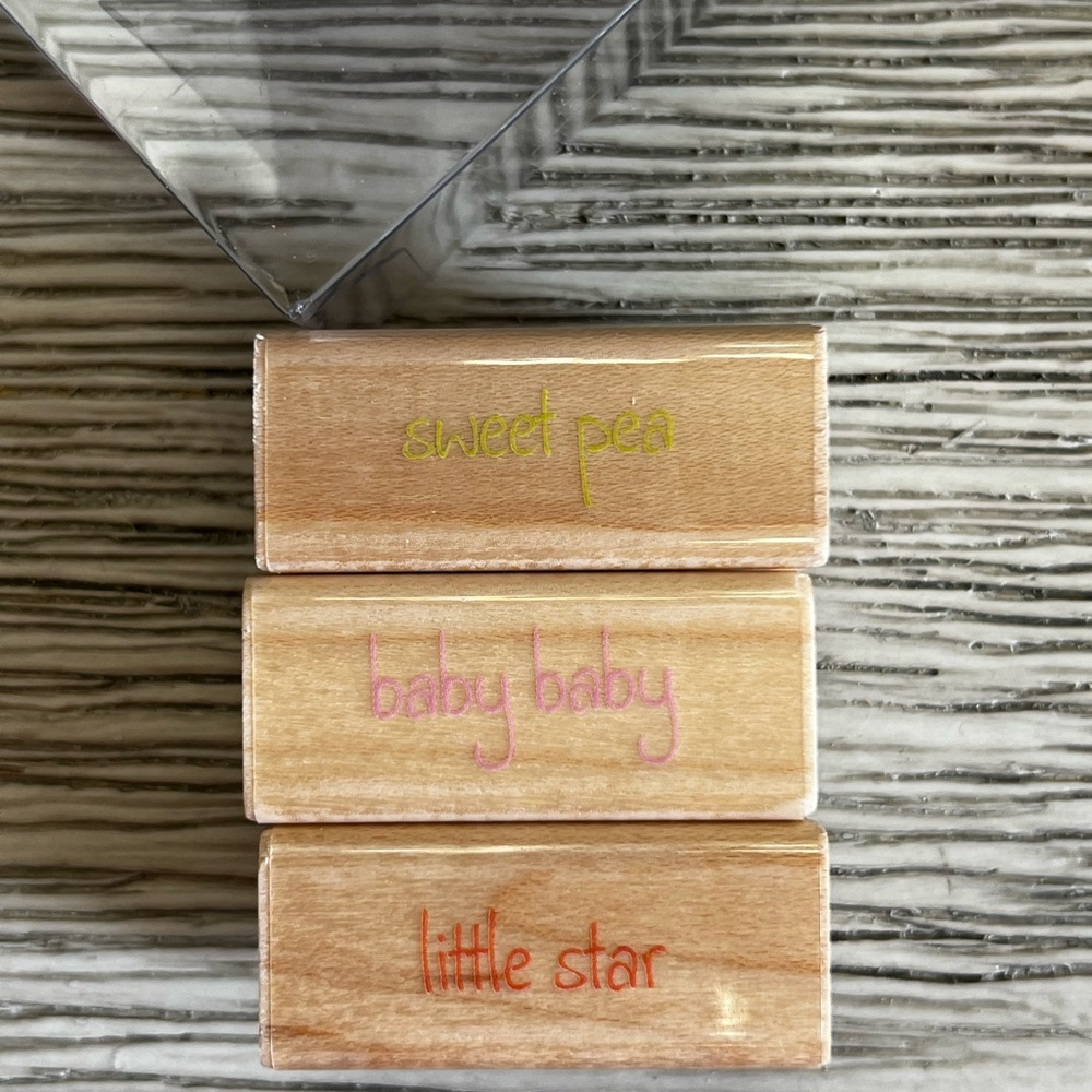 Delta Stampin' Words Rubber Stamp Set - Picture 3 of 4